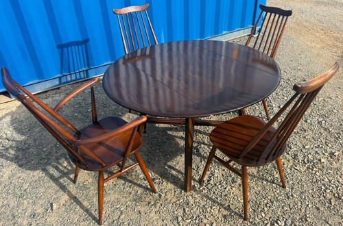 Vintage ercol drop - drop, dining