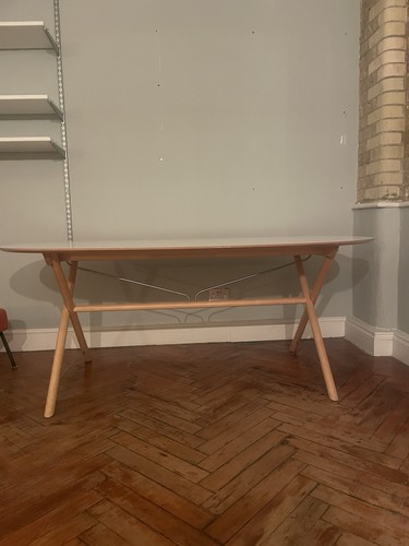 Oval white dining table solid - oval,