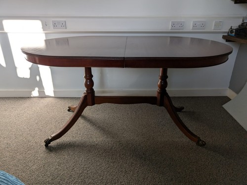 Vintage extending dining table - vintage,