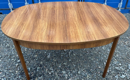 Oval extending dining table - dining,
