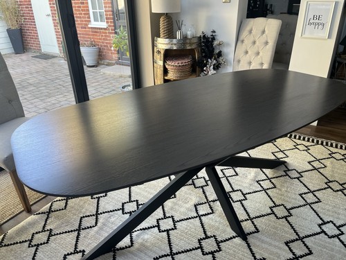 Oval dining table purchased - oval,