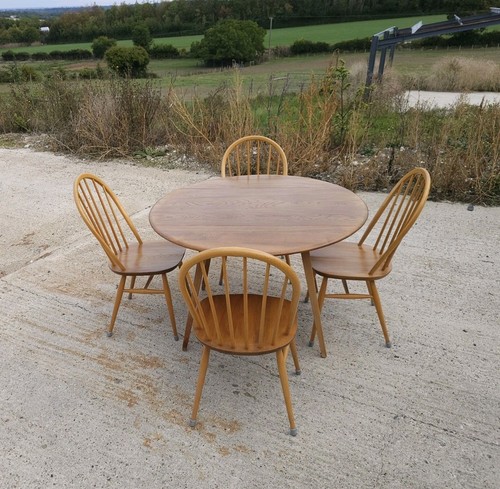 Vintage ercol blonde drop - vintage,