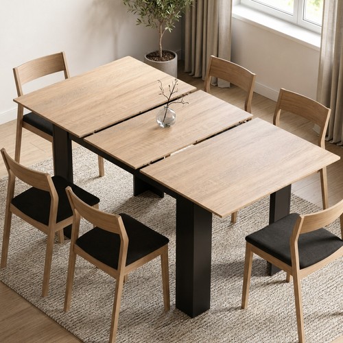Extendable dining table - extendable,