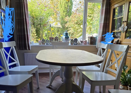 Piece dining table - 7-piece, 6
