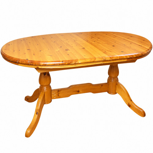 Extendable dining table oval - dining,