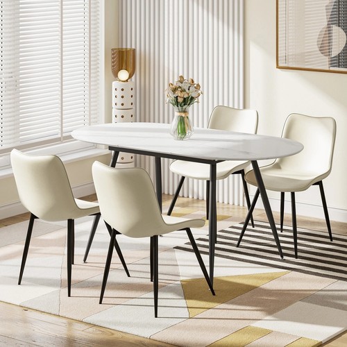 Extendable oval dining - extendable, table