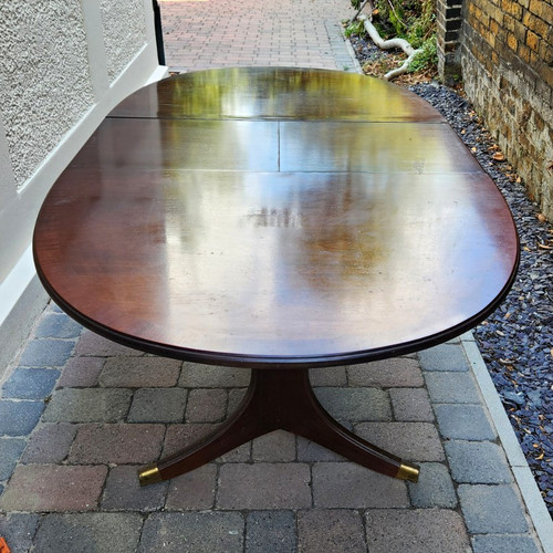 Plan extendable oval - plan,