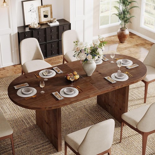 Inch solid wood oval - solid, dining