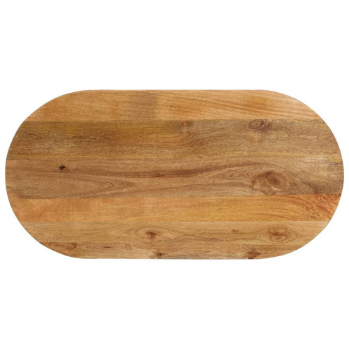 Table top oval 110x40cm solid