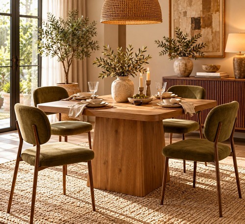 Square brown solid fir wood - solid,