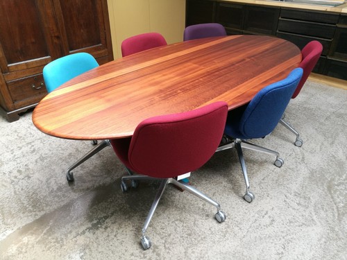 Oval dining table solid - oval,