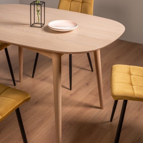 Johansen scandi oak seater - johansen, 4
